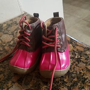 Baby girl rain boots